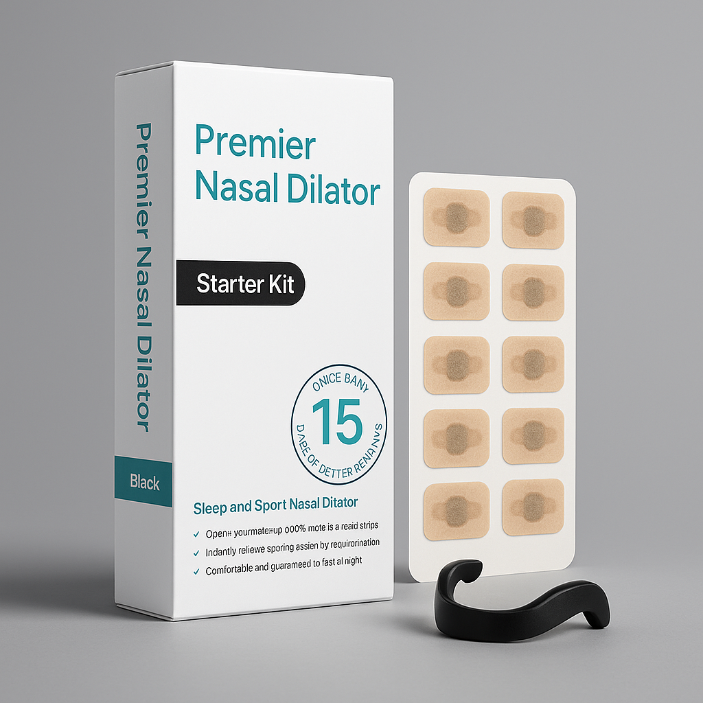 Magnetic Nasal Strips – Improve Breathing, Sleep & Snoring Relief, Enhance Oxygen Intake for Athletes, Comes with 15 pairs of magnetic strips