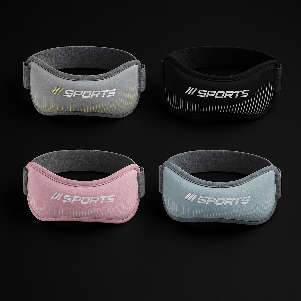 2-Pack Adjustable Patellar Knee Support Straps