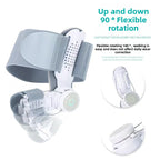 Bunion Corrector Unisex Big Toe Orthopedic Toe Straightener Anti-Slip Heel Strap for Left & Right Feet Rotatable Toe Separator