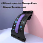 Back Stretcher Multi-Level Adjustable Massager Waist Neck Fitness Lumbar Cervical Spine Support Soothing Device Stretching Yoga