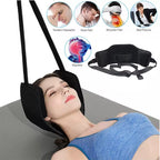 Hammock with Stand for Neck Traction Cervicales to Reduce Neck Pain Relief Relaxation with Free Eye Mask